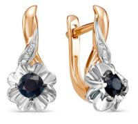 5-2508-103-2К-Сап Серьги (585)