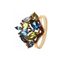 К120-2318М4 Кольцо Au 585