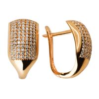 4к19-396 Серьги (Au 585)