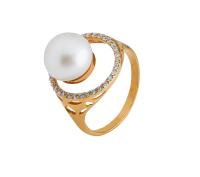 КЛ8072 Кольцо (Au 585)