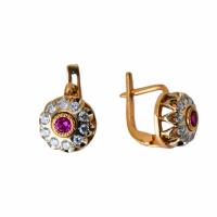 2043 Серьги (Au 585)