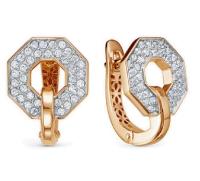 10-20100_f-201 Серьги (Au 585)