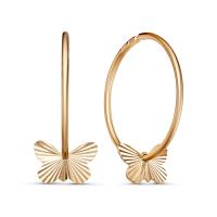 20020б 1 10 Серьги (Au 585)