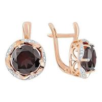 СЛ-518К-Г Серьги (Au 585)