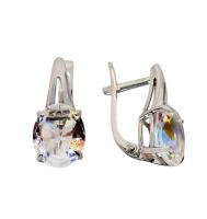 2000-0205_krist-726 Серьги (Ag 925)