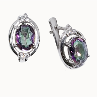 203 СИ-EEAPH00492 Серьги Ag 925