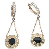 120299 Серьги Au 585