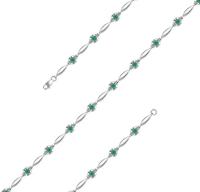 7-001р-208 Браслет (Ag 925)