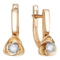 С113-5119-1 Серьги (Au 585)