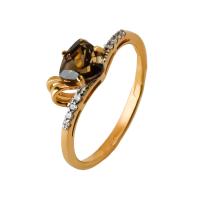 КЛ-402К-РТ Кольцо (Au 585)