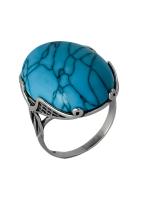 Пк02423ч-к Кольцо (Ag 925)