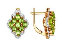 721020 Серьги (Au 585)