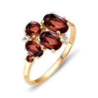 К122-1366Гр Кольцо (Au 585)