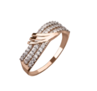 12807 Кольцо (Au 585)