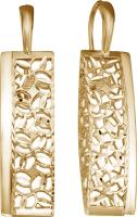 АСд880-3698 Серьги (Au 585)
