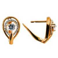 1002-0001-23522 Серьги (Au 585)