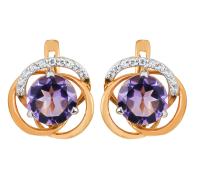 СЛ-474К-А Серьги (Au 585)