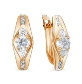 10-20160_f-201 Серьги (Au 585)