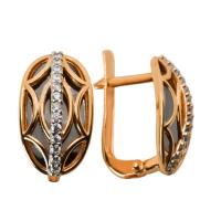 4КР19-491 Серьги (Au 585)