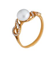 КЛ8144 Кольцо (Au 585)