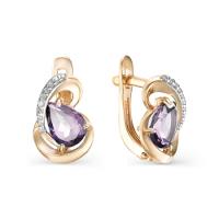 02-1-748-02 Серьги (Au 585)