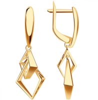 00-62-0437-00 Серьги (Au 585)