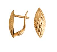 СЛ-4021алм8 Серьги (Au 585)