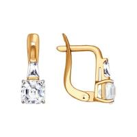 81020270 Серьги (Au 585)