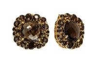 С320-1768ТР Серьги (Au 585)