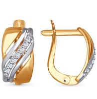 027213 Серьги (Au 585)