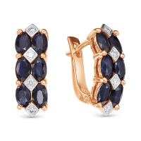 235-212 Серьги (Au 585)