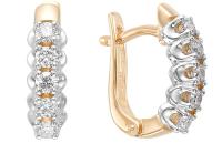 396-210 Серьги (Au 585)