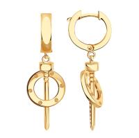 120287 Серьги (Au 585)