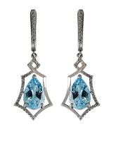 С620-2029Т Серьги (Ag 925)