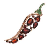 Бш120-016М6 Брошь (Au 585)