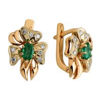 20165 Серьги (Au 585)