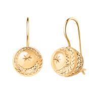 2008а-4з-925 Серьги (Ag 925)