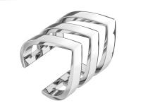 0201577-00245 Серьга-каффы (Ag 925)