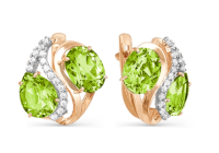 02-1-414-08 Серьги (Au 585)