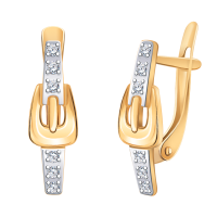 21101 Серьги (Au 585)