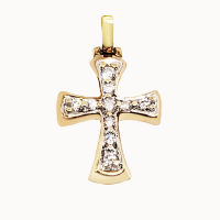 10801з Крест Au 750