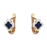 2121803 Серьги Au 585