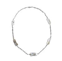 05NE0647a-204 Колье "Барокко" (Ag 925)