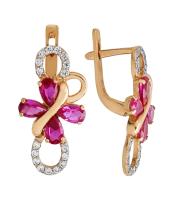 2829 Серьги (Au 585)