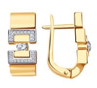 120683 Серьги (Au 585)