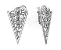 301062 Серьги (Ag 925)