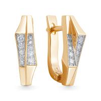 2-831-10 Серьги (Au 585)