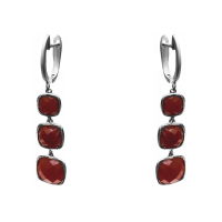 22GRE1578d-69 Серьги Ag 925