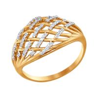 015618 Кольцо (Au 585)