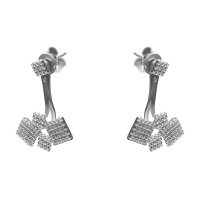 В0541Е Серьги Ag 925